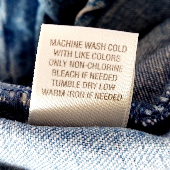 CHRISTOPHER & BANKS Denim Shirt Jacket Embroidered - Picture 12 of 16